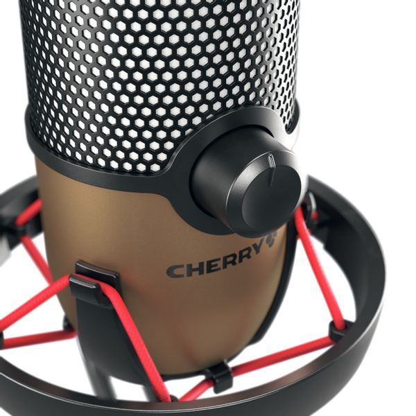 JA-0720 cherry um 9.0 pro rgb usb mic for streaming office black kup fe
