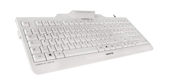 JK-A0100ES-0 teclado cherry kc 1000 sc blanco lector dnie