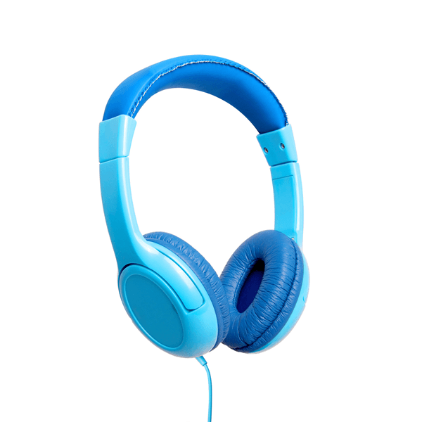 KIDSBEATBL celly auricular diadema ni os con cable azul