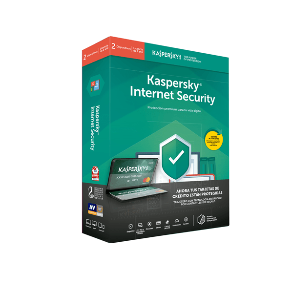 KL1939S5BFS-20CAHO kaspersky kis internet security 2 dispositivos 1 ano tarjetero de regalo cardholder