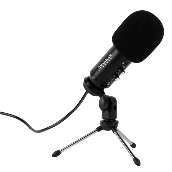 KX-DK-MIC-LUR2-PC microfono konix drakkar lur evo con tripode usb cable 1.5m kx dk mic lur2 pc