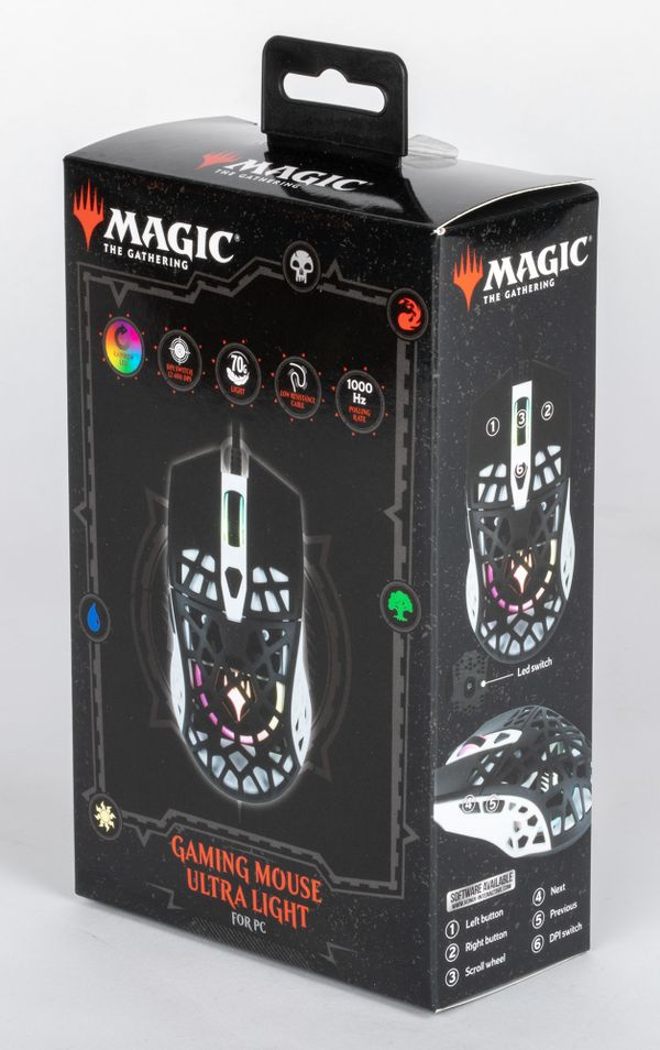 KX-MAGIC-GM-UL mouse konix gaming rgb magic the gathering ultra light 10.000dpi 1000hz led