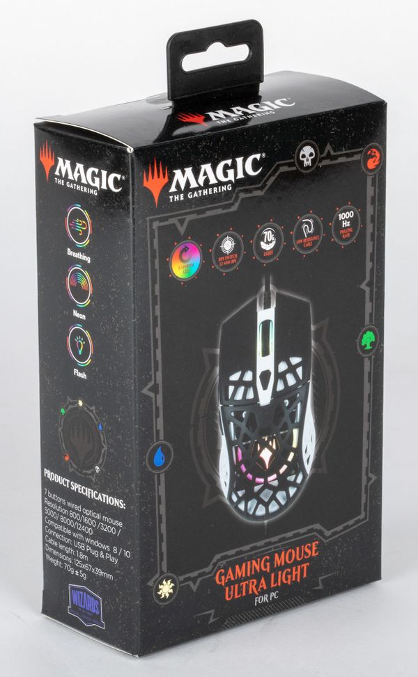 KX-MAGIC-GM-UL mouse konix gaming rgb magic the gathering ultra light 10.000dpi 1000hz led