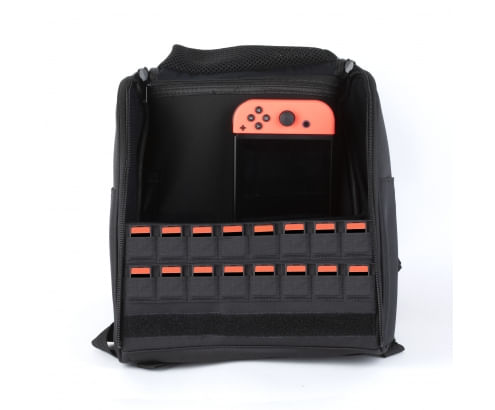 KX-NAR-NARU-BPK mochila konix switch naruto backpack compartimento de switch accesorios acolchado kx nar naru bpk