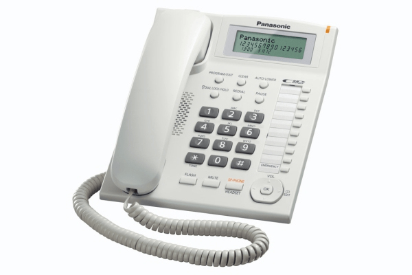 KX-TS880EXW telef fijo cable blanco
