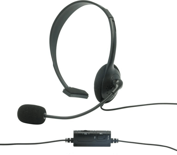 KX-WH-PS4 headset konix ps4 ps-100 un solo oido micro flexible compatible con pc-smartphone-tablet kx-wh-ps4