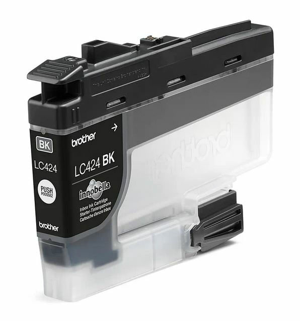 LC424BK lc424bk black ink cartridge single pack. prints about 750 pa