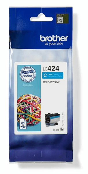 LC424C lc424c cyan ink cartridge-single pack. prints about 750 pa