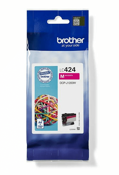 LC424M lc424m magenta ink cartridge-single pack. prints about 750 pa