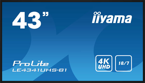 LE4341UHS-B1 monitor iiyama le4341uhs-b1 42.5p lcd ips 4k ultra hd hdmi altavoces