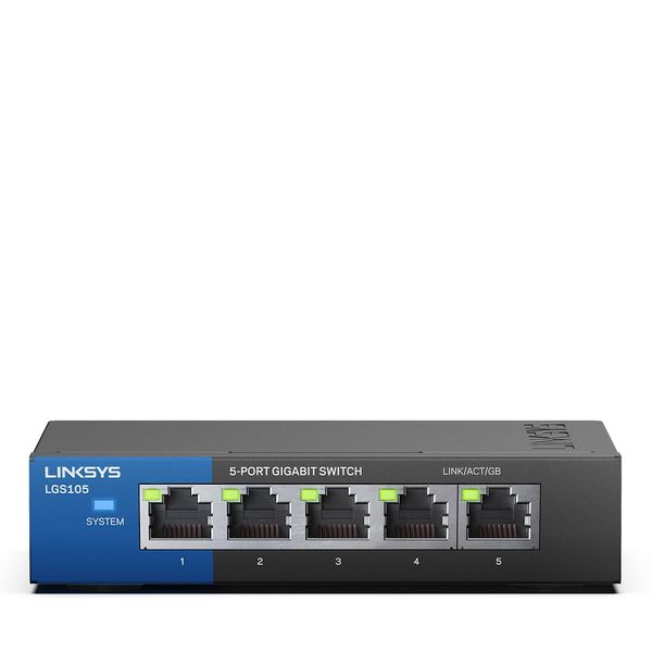 LGS105-EU-RTL swicht gigabit linksys lgs105 eu rtl no gestionable 5 puertos retail