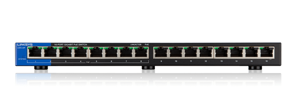 LGS116P-EU unmanaged switches poe 16-port
