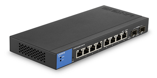 LGS310C-EU switch gigabit linksys lgs310c-eu gestionado 8 puertos-2 puertos spf gigabit