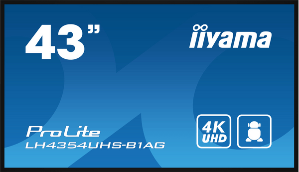 LH4354UHS-B1AG monitor iiyama lh4354uhs-b1ag 42.5p ips 4k ultra hd hdmi altavoces