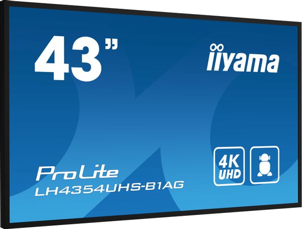 LH4354UHS-B1AG monitor iiyama lh4354uhs b1ag 42.5p ips 4k ultra hd hdmi altavoces