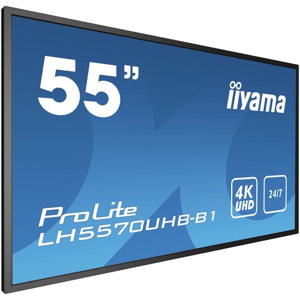 LH5570UHB-B1 monitor iiyama lh5570uhb b1 54.6p va 4k ultra hd hdmi