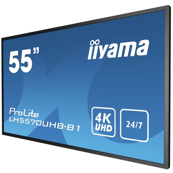 LH5570UHB-B1 monitor iiyama lh5570uhb b1 54.6p va 4k ultra hd hdmi