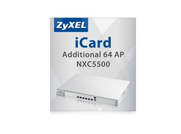 LIC-AP-ZZ0005F e-icard 64 ap nxc5500 license for unified-unified pro and nwa5000 series ap