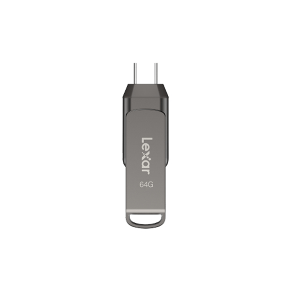 LJDD400064G-BNQNG lexar 64gb dual type-c and type-a usb 3.1 flash drive. up to 130mb-s read