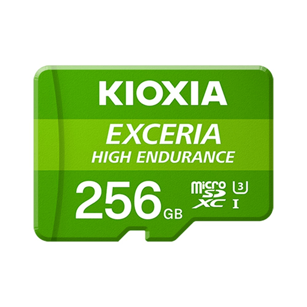LMHE1G256GG2 micro sd kioxia 256gb exceria high endurance uhs i c10 r98 con adaptador