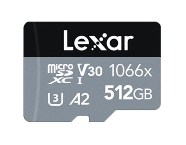 LMS1066512G-BNANG lexar 512gb high-performance 1066x microsdxc uhs-i. up to 160mb-s read 120mb-s write c10 a2 v30 u3
