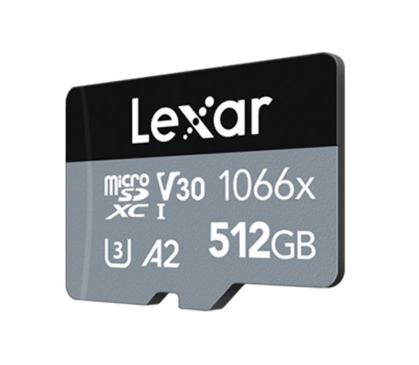 LMS1066512G-BNANG lexar 512gb high performance 1066x microsdxc uhs i. up to 160mb s read 120mb s write c10 a2 v30 u3