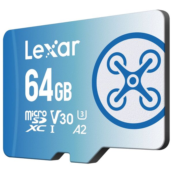 LMSFLYX064G-BNNNG lexar 64gb fly high performance 1066x microsdxc uhs i. up to 160mb s read 60mb s write c10 a2 v30 u3