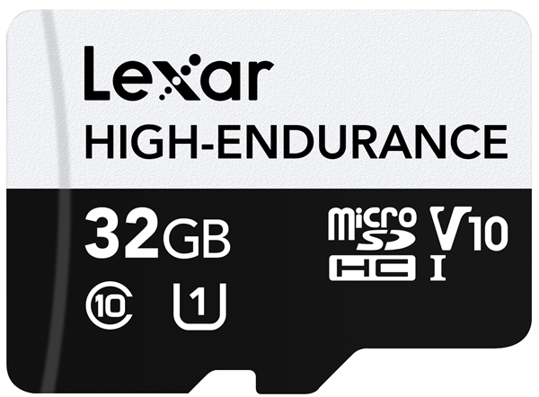 LMSHGED032G-BCNNG lexar 32gb high endurance microsdhc microsdhc uhs i cards.up to 100mb s read. 30mb s write.c10 a1 v10 u1