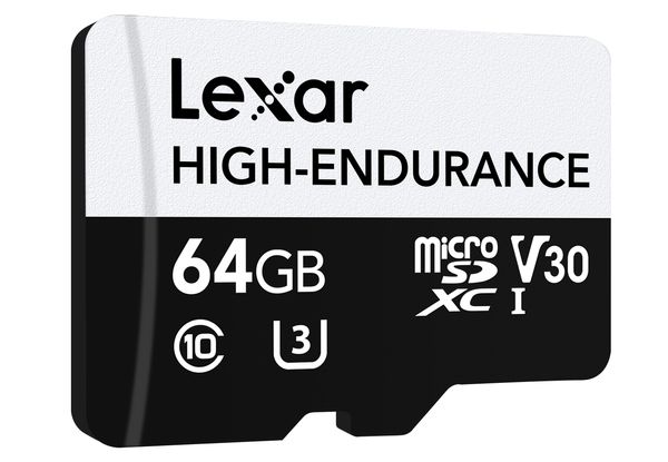 LMSHGED064G-BCNNG lexar 64gb high endurance microsdhc microsdxc uhs i cards.up to 100mb s read. 35mb s write. c10 a1 v30 u3
