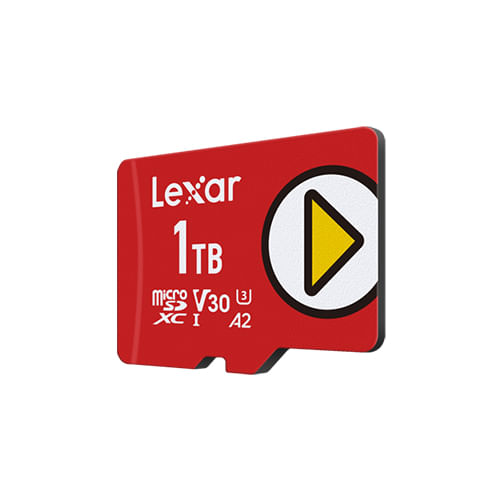 LMSPLAY001T-BNNNG lexar 1tb play microsdxc uhs i cards. up to 150mb s read c10 a2 v30 u3
