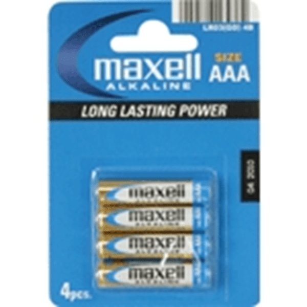 LR03-MN2400 maxell pila alcalina 1.5v tipo aaa pack4