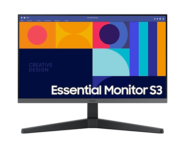 LS24C332GAUXEN samsung monitor it 24p ls24c332gauxen--1920 x 1080 pixels-100 hz-169-4 milliseconds-black
