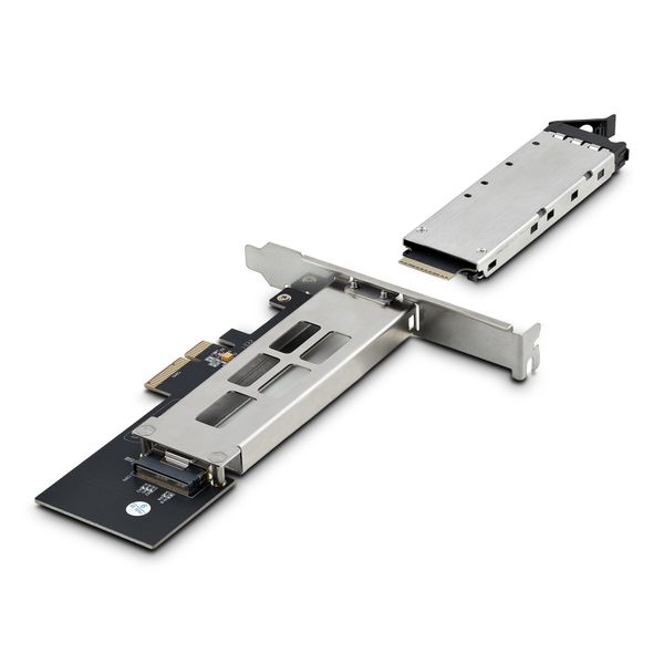 M2-REMOVABLE-PCIE-N1 tarjeta pcie x4 de ssd nvme m.2 rack movil con bande ja