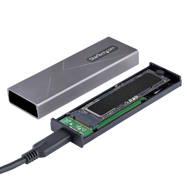 M2-USB-C-NVME-SATA usb c 10gbps m.2 pcie nvme or m.2 sata ssd enclosure toolfr ee