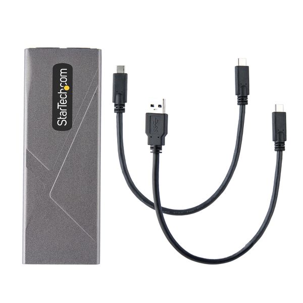 M2-USB-C-NVME-SATA usb c 10gbps m.2 pcie nvme or m.2 sata ssd enclosure toolfr ee