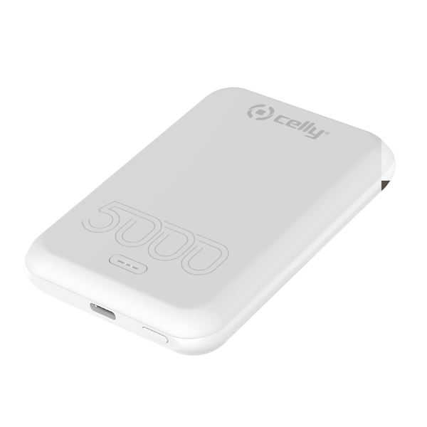 MAGPB5000EVOWH celly power bank competible magcharge 5a blanco
