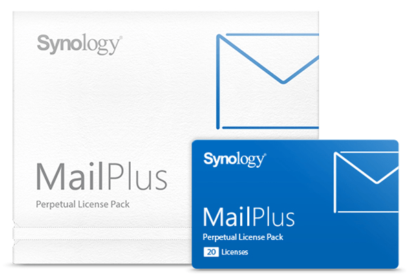 MAILPLUS 20 LICENSES synology mailplus license pack 20