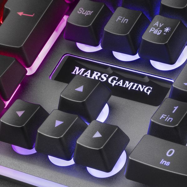 MCPEXES mars gaming combo mcpex gaming 4in1 rgb spanish