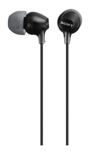 MDR-EX15APBZ auricular intrauditivo con microfono sony mdr-ex15ap negro 3.5mm cable 1.2m dinamico de 9 mm