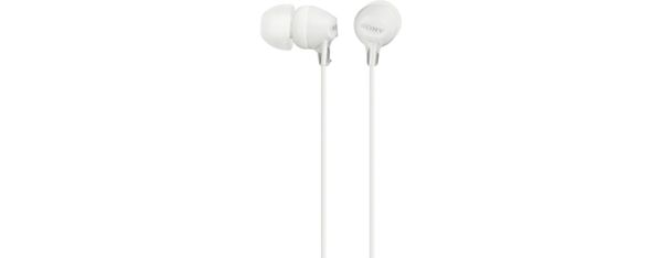 MDR-EX15APWZ auricular intrauditivo con microfono sony mdr ex15ap blanco 3.5mm cable 1.2m dinamico de 9 mm