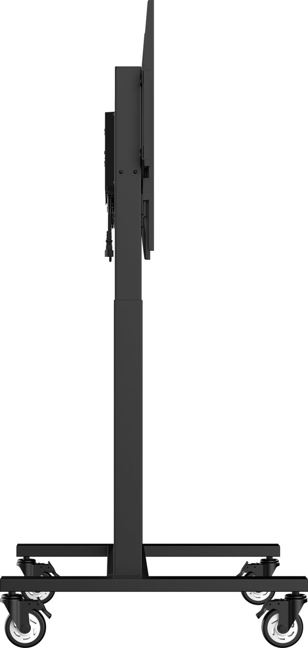 MD_CAR2011-B1 iiyama soporte elevador monitor electico con ruedas 55p 86p vesa hasta 800x600 carga max. 80 kg altura ajustable electrica 500 mm md car2011 b1