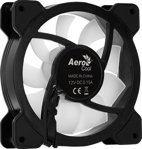MIRAGE12 aerocool ventilador infinity mirror 12cm argb