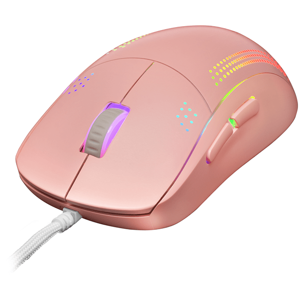 MMPROP mars gaming raton mmpro ultralight rgb pink