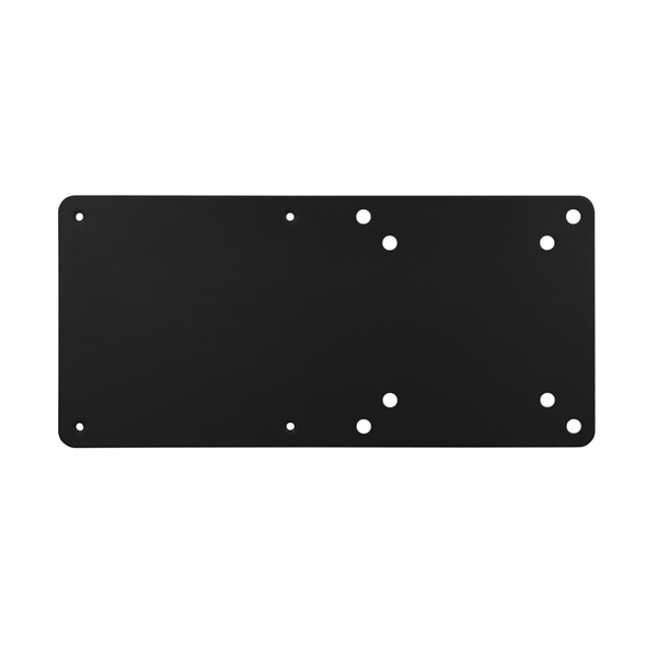 MPC01-055 soporte vesa aisens para mini pc nuc barebone compatible con estandard 75x75 y 100x100 acero y aluminio negro mpc01 055