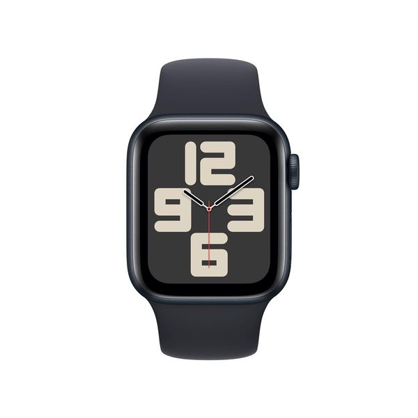 MRG73QL_A apple watch se gps cellular 40mm midnight aluminium case with midnight sport band s m