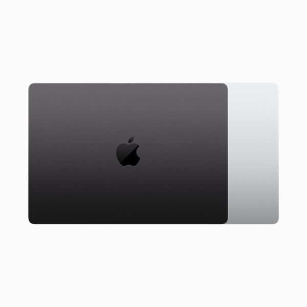 MRX73Y_A macbook pro 14p apple m3 pro chip with 12 core cpu and 18 core gpu. 1tb ssd silver