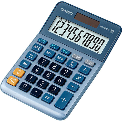 MS-100EM calculadora de sobremesa de 10 digitos casio ms 100em