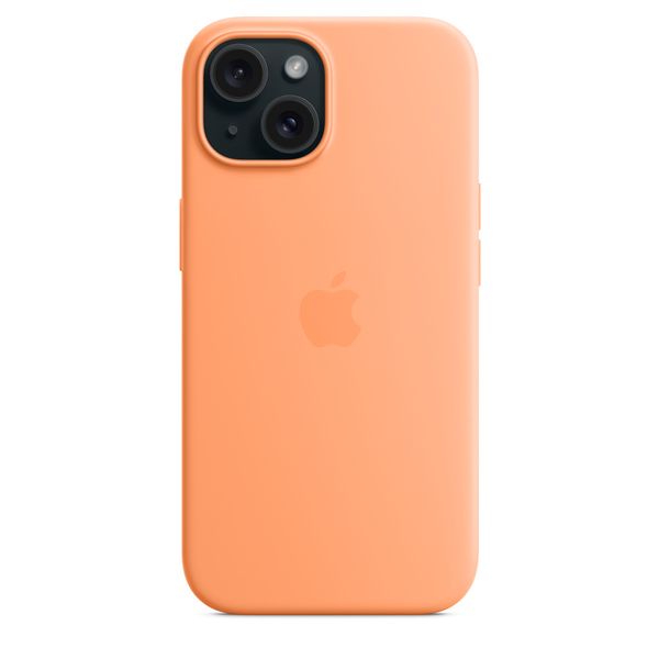 MT0W3ZM_A_ES iphone 15 si case orange sorbet