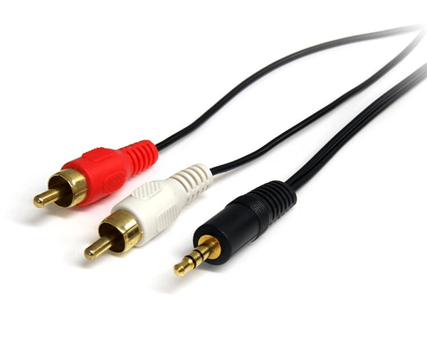 MU3MMRCA 3ft stereo audio cable-3.5mm