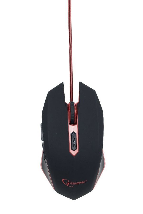 MUSG-001-R raton gaming gembird usb negro rojo